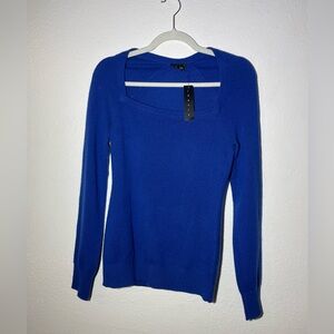 NWT Theory Blue Cashmere Sweater Size S